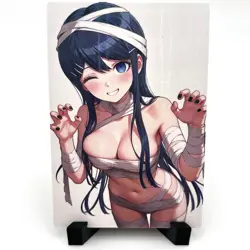 Danganronpa Sayaka Maizono Sexy Anime Waifu Girl Doujin Lewd Goddess Story Card - Image 1