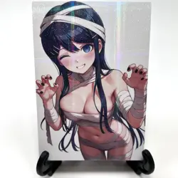 Danganronpa Sayaka Maizono Sexy Anime Waifu Girl Doujin Lewd Goddess Story Card - Image 2