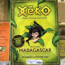 Rare Xeko Mission: Madagascar Trading Card Game Starter Set - complete - Image 1