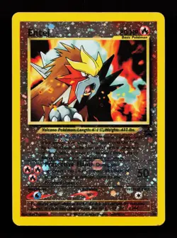 Entei 34/53 Promo WoTC Promo Pokemon Card - Image 1