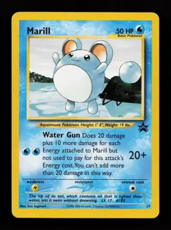 Marill 29/53 Promo WoTC Promo Pokemon Card - Image 1