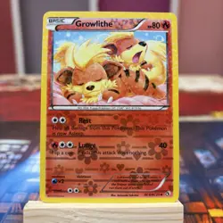 Growlithe RC4/RC25 Legendary Treasures 2013 Radiant Collection Pokemon Card - Image 1