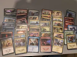 MTG 41 Khans Of Tarkir Rare Cards Rares Only. Many Sleeved. - Image 1