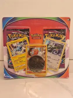 Pokemon TCG: Tornadus, Thundurus & Landorus Cards with 2 Booster Packs & Coin - Image 1