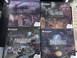 Magic The Gathering Final Fantasy Scene Box Bundle All 4 - IN HAND - Image 1
