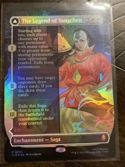 The Legend of Yangchen (Borderless) Avatar: The Last Airbender Foil - Image 1