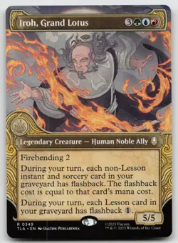 Iroh, Grand Lotus (Showcase) R Normal Avatar: The Last Airbender 349 NM - Image 1