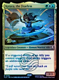 NM and unplayed! Katara, the Fearless - Foil English Magic the Gathering - Image 1