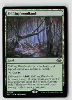 MTG Modern Horizons 3 Shifting Woodland x1 NM Rare - Image 1