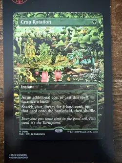 Crop Rotation ?? Borderless NonFOIL ?? MTG NM 0003 Encyclopedia Secret Lair - Image 1
