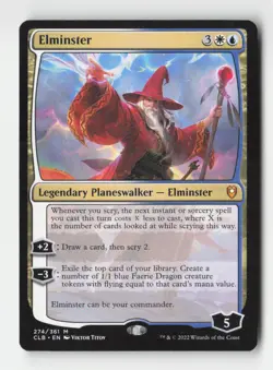 Elminster Commander Legends: Battle for Baldur's Gate #274 Mythic - Image 1