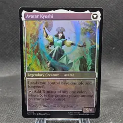 The Legend of Kyoshi Foil Avatar The Last Airbender MTG TLA #0186 - Image 2