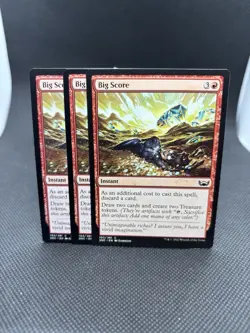 ***BIG SCORE x3***mtg Streets of New Capenna - Image 1