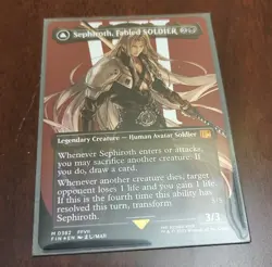 Sephiroth, Fabled SOLDIER (0382) (Borderless) Final Fantasy Foil. Mint - Image 2