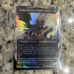 Sephiroth, Fabled SOLDIER (0317) (Borderless) Final Fantasy Foil SHIPS IN A BOX - Image 4