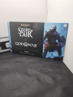 MTG Secret Lair x God of War: Norse FOIL Edition Playstation Collab - Image 1