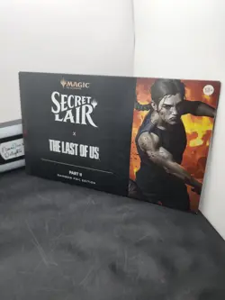 MTG Secret Lair x The Last of Us Part 2 RAINBOW FOIL Edition Playstation Collab - Image 1