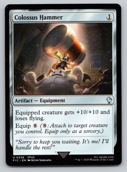 Colossus Hammer - Final Fantasy Commander - MTG - Image 1