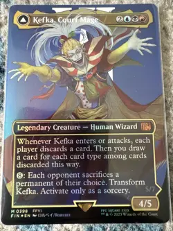 Kefka, Court Mage (0398) (Borderless) Final Fantasy Foil - Image 1
