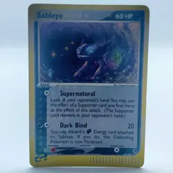 Pokemon TCG Karte - Sableye Zobiris 10/100 EX Sandstorm Sandsturm Holo 2003 - Image 1