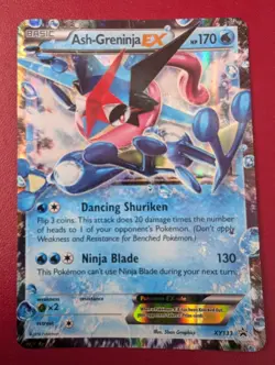 Ash-Greninja EX XY133 Promo Holo Pokemon Card Excellent Condition - Image 1