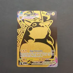 Pokemon TCG Karte Pikachu VMAX Gold | TG29/TG30 Verlorener Ursprung | Deutsch NM - Image 2