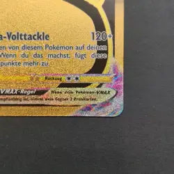 Pokemon TCG Karte Pikachu VMAX Gold | TG29/TG30 Verlorener Ursprung | Deutsch NM - Image 5