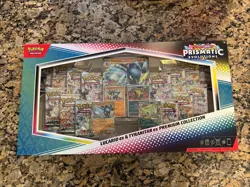 Pokemon TCG Prismatic Evolutions Lucario Ex & Tyranitar Ex Premium Collection(B) - Image 1