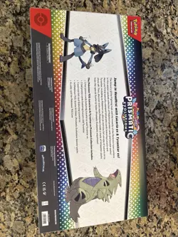 Pokemon TCG Prismatic Evolutions Lucario Ex & Tyranitar Ex Premium Collection(B) - Image 2