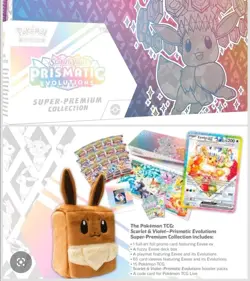 NEW Pokemon Prismatic Evolutions Super Premium Collection FACTORY SEALED! - Image 2
