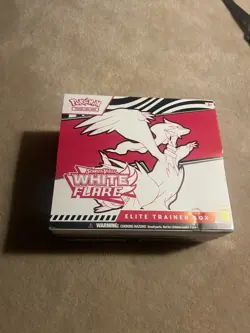 Pokemon White Flare ETB Opened No Packs&Promo w/ All Contents Sealed + 100 bulk - Image 1