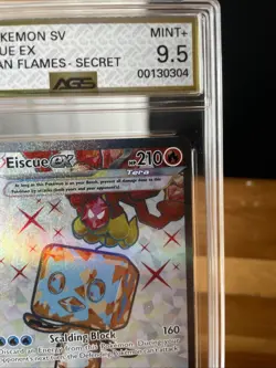 AGS Mint+9.5 2023 Pokemon SV Eiscue EX Obsidian Flames-Secret 210/197 #00130304 - Image 4