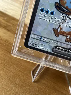 AGS Mint+9.5 2023 Pokemon SV Eiscue EX Obsidian Flames-Secret 210/197 #00130304 - Image 5