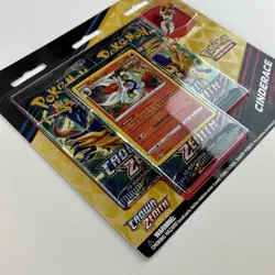 Nintendo Pokemon TCG Sword & Shield Crown Zenith Pin Collection Cinderace - Image 4