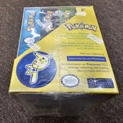 1999 Pokemon Base Set Theme Deck Display Box Vintage FACTORY SEALED!! - Image 4