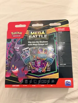 Pokemon TCG Mega Battle Deck Mega Gengar Ex - Brand New Sealed - Image 1
