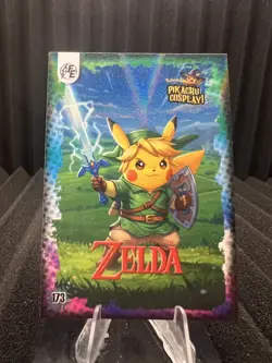Zelda (Pikachu) #173 - Galaxy Holo - Electric Pikachu Cosplay - Pokemon - Image 1