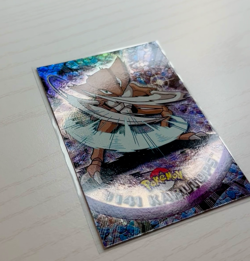#141 Kabutops Rainbow Foil Topps TV Animation Series 3 Pokemon 2000 - GWP! - Image 2