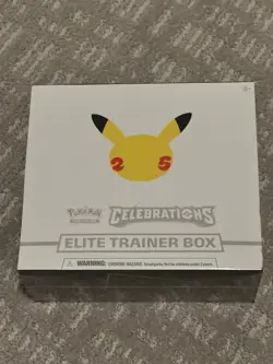 Pokemon Celebrations 25th Anniversary Elite Trainer Box ETB - New Factory Sealed 820650809439 - Image 1