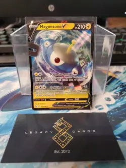 Magnezone V 056/196 - SWSH: Lost Origin Ultra Rare - Pokemon TCG (NM) - Image 1