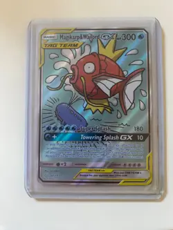 Pokemon Magikarp & Wailord GX (Alt Art) 161/181 Sm-Team Up LP - Image 3