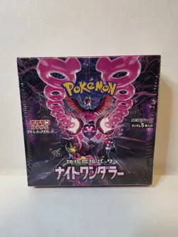 Pokemon TCG: Night Wanderer Japanese Booster Box New Factory Sealed - Image 1