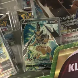 Pokemon Tcg Kleavor Vstar Special Collection Lost Origin Fusion Strike 4 Packs - Image 3