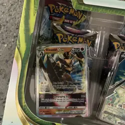 Pokemon Tcg Kleavor Vstar Special Collection Lost Origin Fusion Strike 4 Packs - Image 4