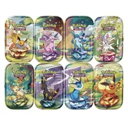 Pokemon Mini Tin Evoluzioni Prismatiche ITA - Artset Completo Sfuso✅ - Image 1