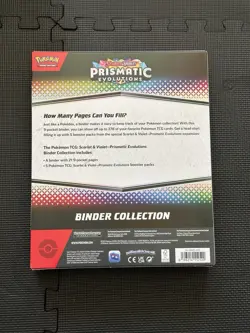 Pokemon TCG Prismatic Evolutions Binder Collection Box Factory Sealed BRAND NEW - Image 2