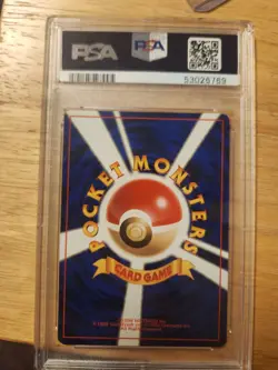 Pokemon PSA 9 MINT JAPANESE Brock's Mankey No 056 Gym 1 1998 S#6812 - Image 2
