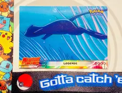 Pokemon 1998 Topps Mewtwo Strikes Back English NonHolo #1 Legends Mew LP - Image 1