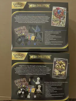 Pokemon TCG Mega Evolutions ETBs Lucario And Gardevoir Set Of 2 Factory Sealed - Image 2