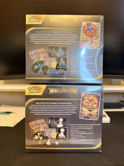 Pokemon Mega Evolution Elite Trainer Box ETB Set of 2 Factory Sealed - Image 2